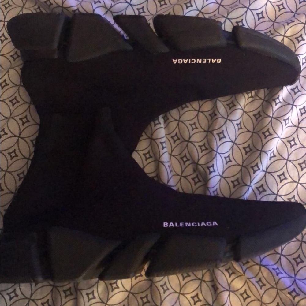 I am selling my triple black balenciagas